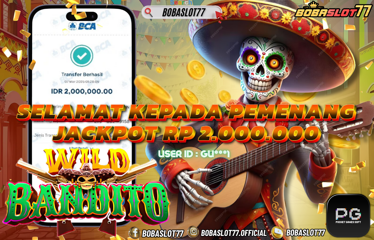 Wede Rp 2.000.000 Cair Gk Sampe 1 Menit! Menang Mudah di Bobaslot77