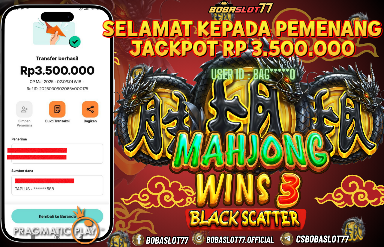Wede Rp 3.500.000 Cair Gk Sampe 1 Menit! Menang Mudah di Bobaslot77