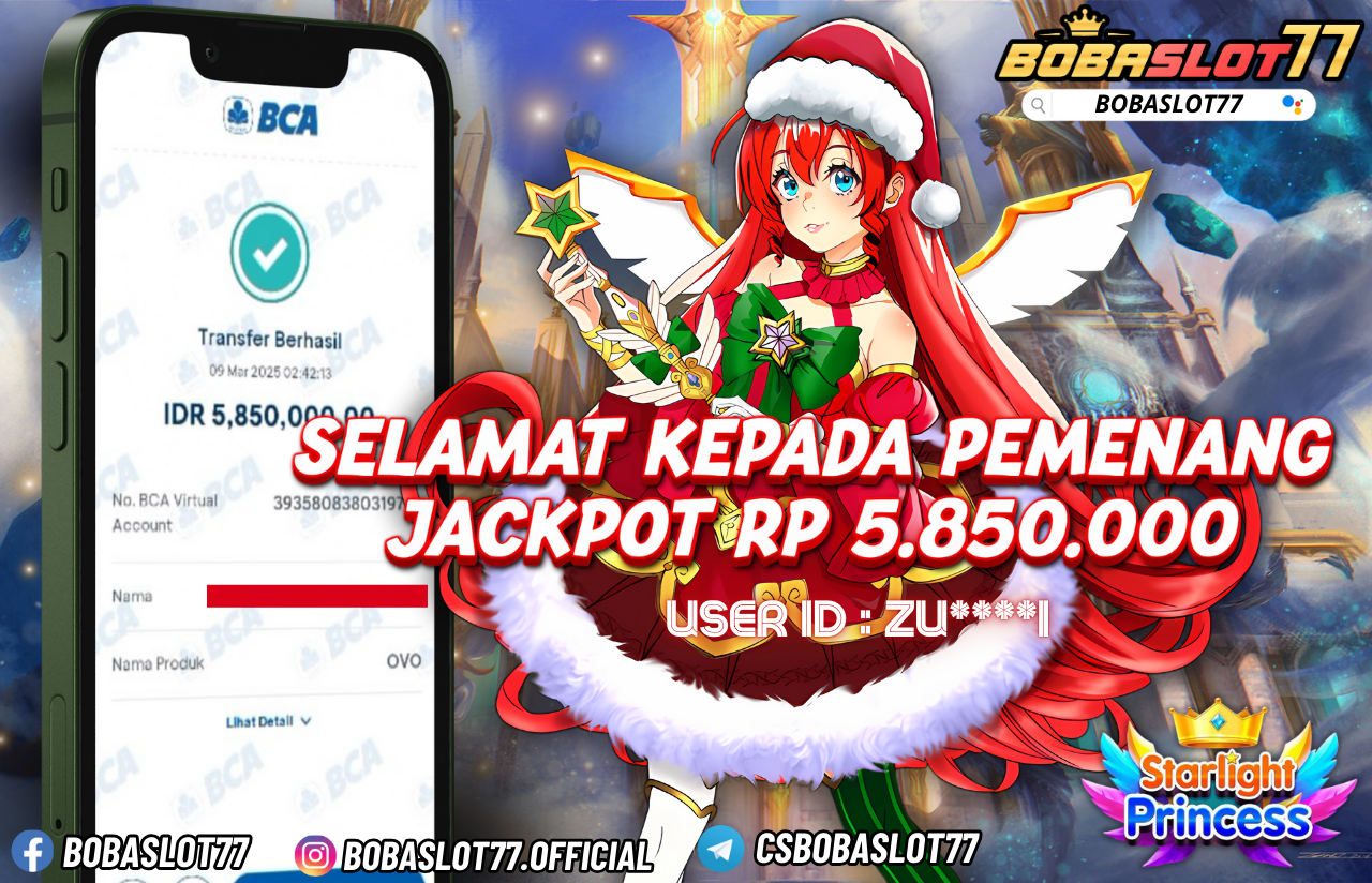 Wede Rp 5.850.000 Cair Gk Sampe 1 Menit! Menang Mudah di Bobaslot77
