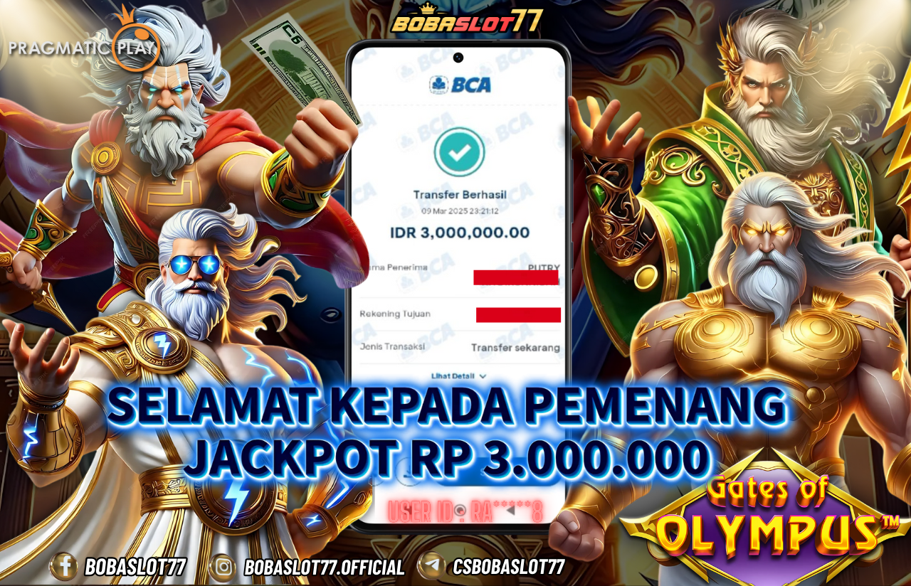 Wede Rp 3.000.000 Cair Gk Sampe 1 Menit! Menang Mudah di Bobaslot77