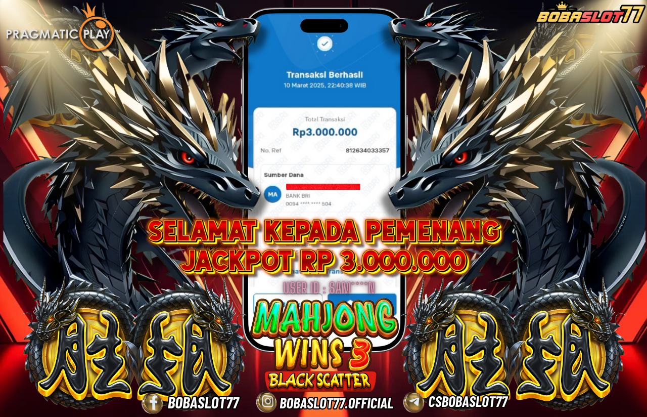 Wede Rp 3.000.000 Cair Gk Sampe 1 Menit! Menang Mudah di Bobaslot77