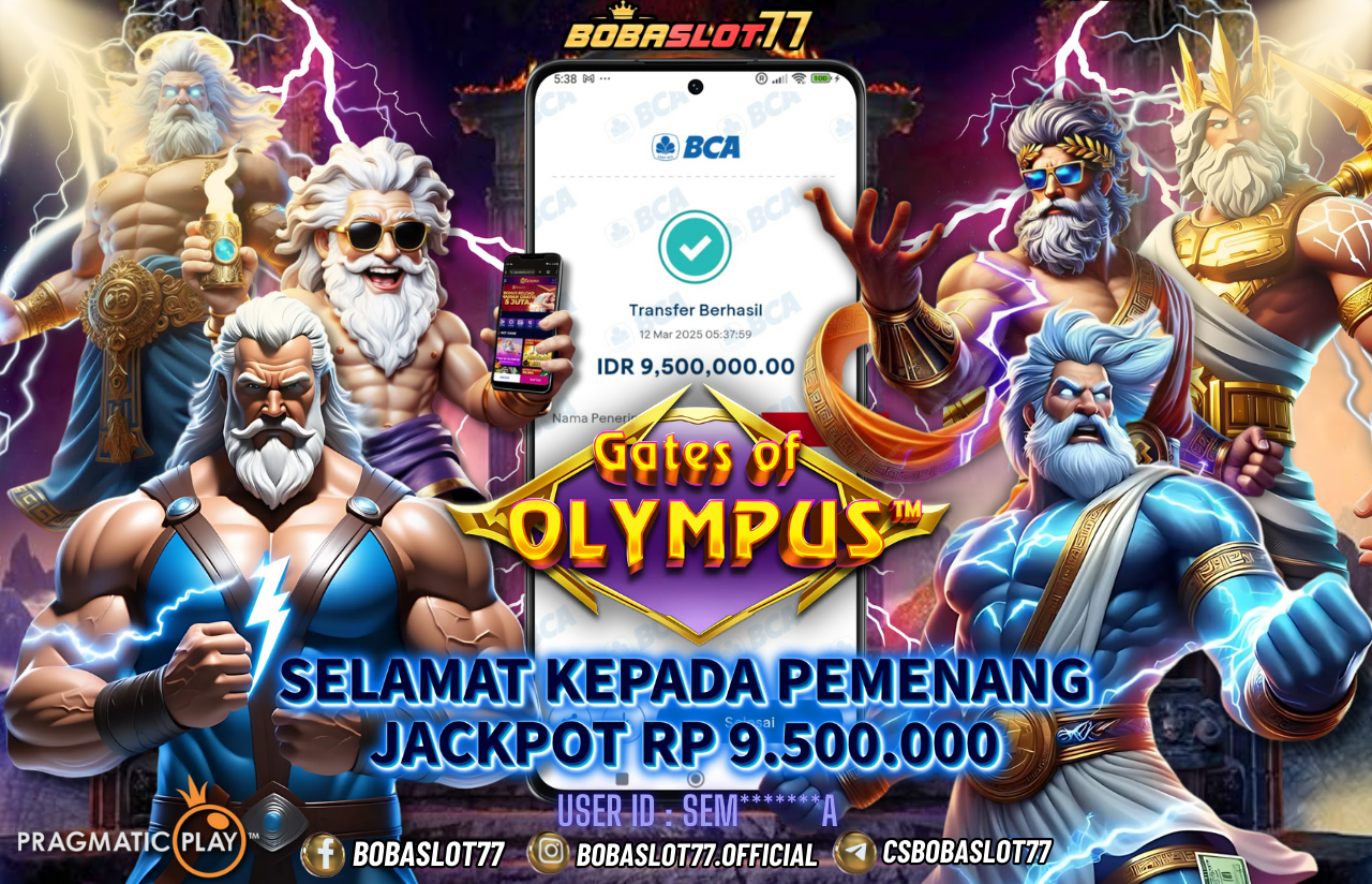 Wede Rp 9.500.000 Cair Gk Sampe 1 Menit! Menang Mudah di Bobaslot77