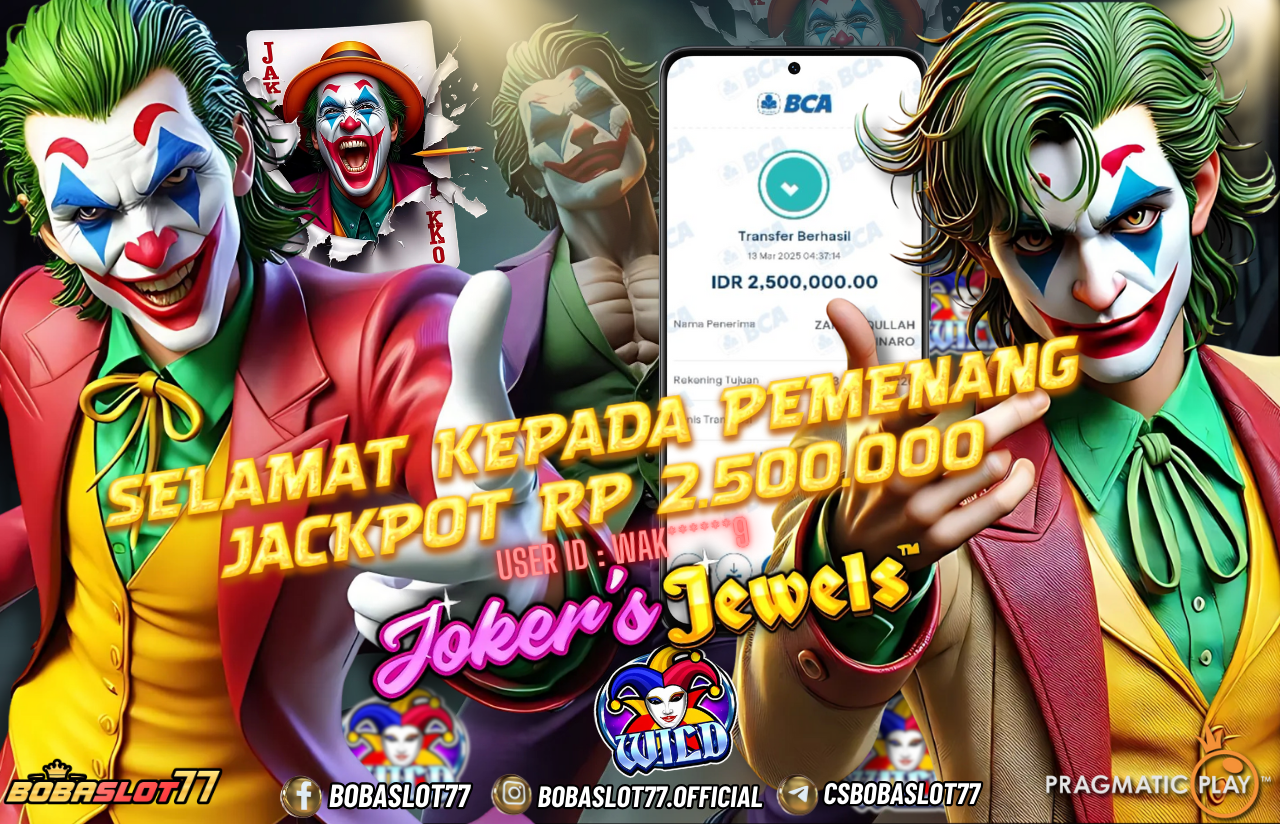 Wede Rp 2.500.000 Cair Gk Sampe 1 Menit! Menang Mudah di Bobaslot77