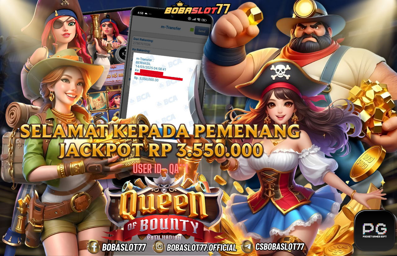 Wede Rp 3.550.000 Cair Gk Sampe 1 Menit! Menang Mudah di Bobaslot77