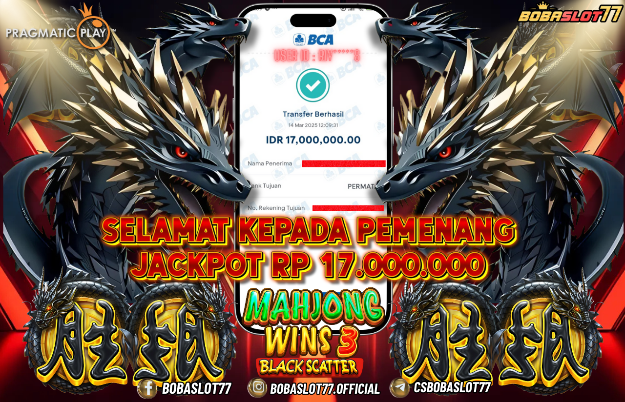 Wede Rp 17.000.000 Cair Gk Sampe 1 Menit! Menang Mudah di Bobaslot77