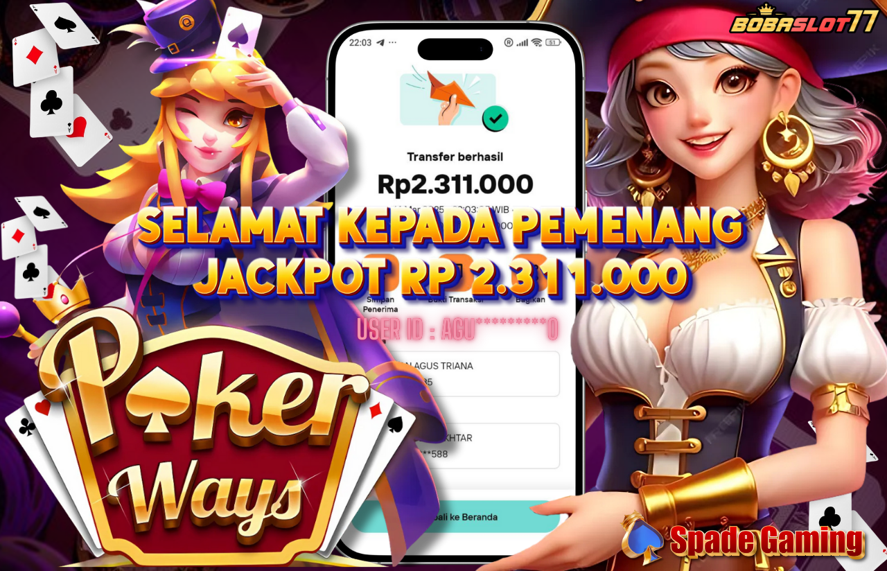Wede Rp 2.311.000 Cair Gk Sampe 1 Menit! Menang Mudah di Bobaslot77
